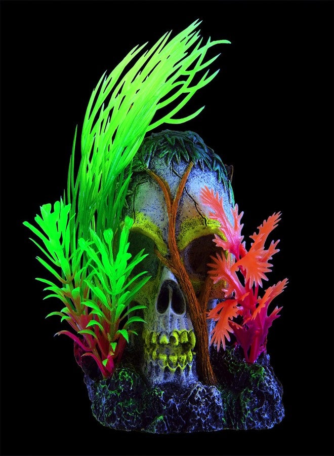 Underwater Treasures Glowing Vine Skull - Image 2